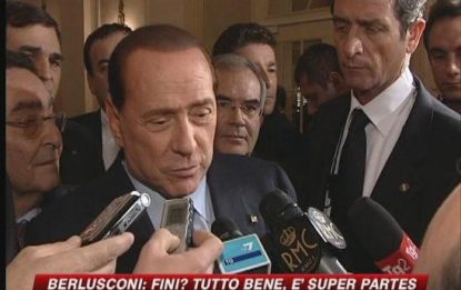 Fiducia a Dl anticrisi. Berlusconi: nessuna divisione