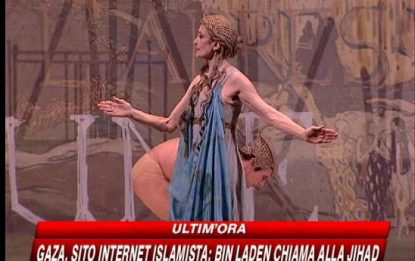 Carla Fracci in scena al Teatro dell'Opera di Roma