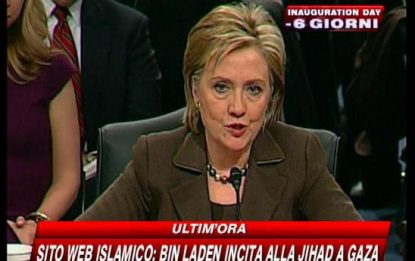 Hillary Clinton: "Con Obama si cambia politica estera"