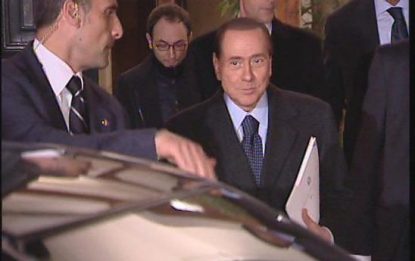 Incontro Berlusconi-Fini, al centro il futuro del Pdl