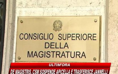Caso De Magistris: sospeso il procuratore di Salerno