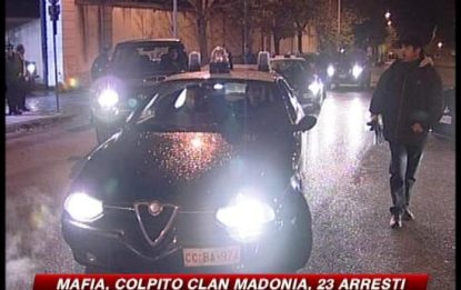Mafia, colpito il clan Madonia: 23 arresti