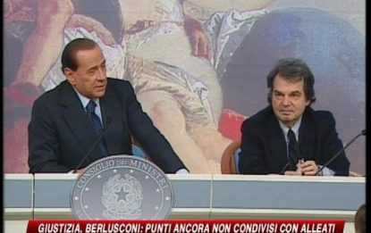Giustizia e intercettazioni, Berlusconi accelera