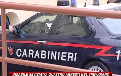 Treviso, violenze su un disabile: in manette 4 giostrai
