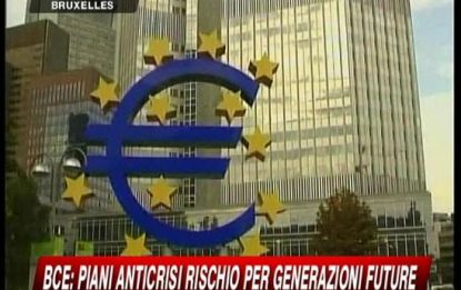Allarme Bce: recessione grave e sincronizzata
