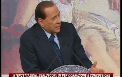 Giustizia, Berlusconi: "Nessun contrasto con la Lega"