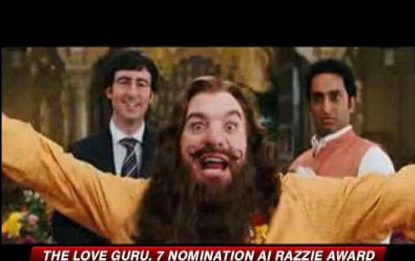 Razzie Awards, 7 nomination per "Love Guru" di Myers