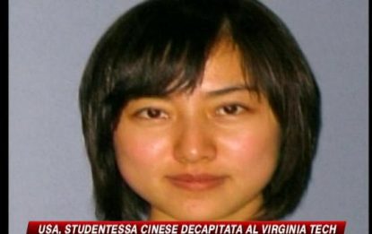 La maledizione del Virginia Tech: decapitata studentessa