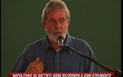 Battisti, Napolitano appoggia ricorso del governo