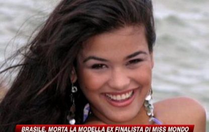 Brasile, morta la modella Mariana Bridi da Costa