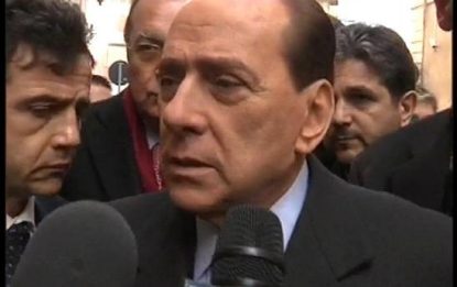 Sicurezza e stupri, scontro sulle parole di Berlusconi