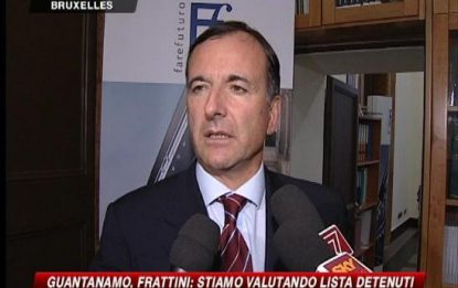 Guantanamo, Frattini: "Italia pronta a collaborare"
