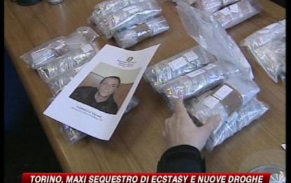 Torino, maxi sequestro di ecstasy e nuove droghe