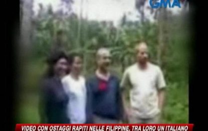 Filippine, video degli ostaggi: tra loro un italiano