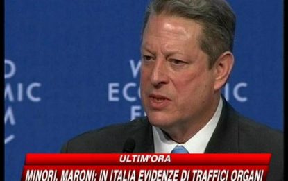 Davos, Al Gore benedice Obama