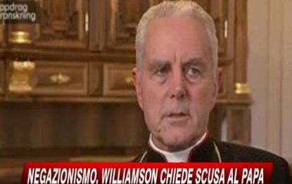 Negazionismo, Williamson chiede scusa al Papa