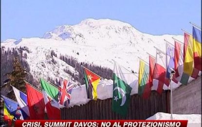 Crisi, summit Davos: "Protezionismo rischio peggiore"