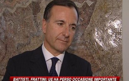 Battisti, Frattini chiede intervento dell'Ue