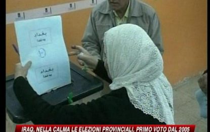 Elezioni provinciali in Iraq: primo voto dal 2005