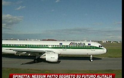 Alitalia, Spinetta rassicura: nessun patto segreto