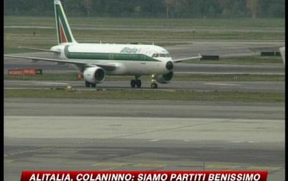 Alitalia, Colannino: "Nessuna maggioranza a Air France"