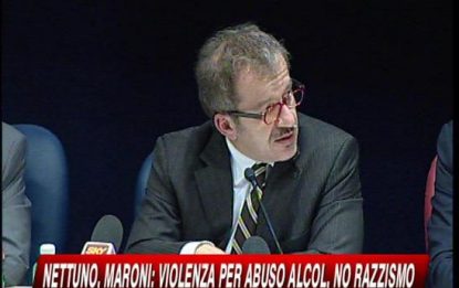 Nettuno, Maroni: "Giudici spesso liberano delinquenti"