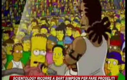 Scientology chiede aiuto a Bart Simpson