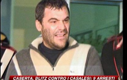 Camorra, nuovo blitz contro i Casalesi: 9 arresti