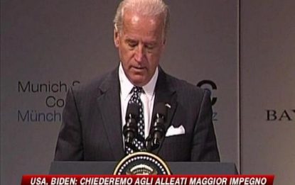 Biden: "Nuovi toni in politica estera Usa"