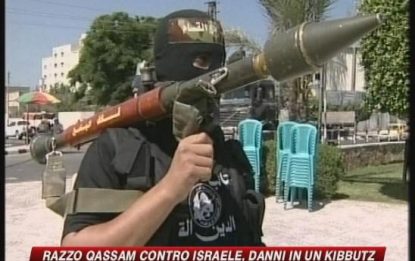 Razzo da Gaza sulla tregua tra Israele e Hamas