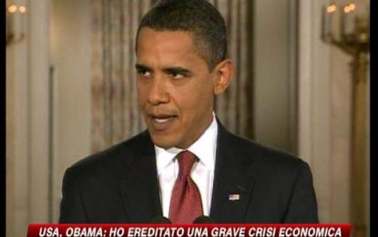 Obama: "Evitare che la crisi diventi una catastrofe"