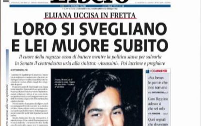 La morte di Eluana sui quotidiani italiani