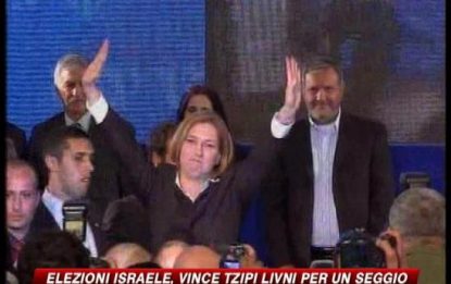 Israele, vince Livni. Ma si va verso governo di destra