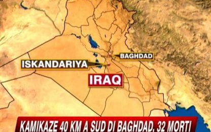 Iraq, kamikaze fa strage di pellegrini sciiti: 32 morti