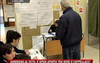 Sardegna al voto, alle 12 affluenza del 10,9 per cento