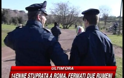14enne stuprata a Roma: fermati due romeni