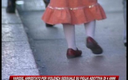 Varese, abusava della figlia adottiva, arrestato 57enne