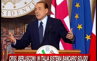 Crisi, Berlusconi: "No a protezionismo. Italiani tranquilli"