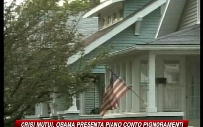 Mutui a misura di reddito. Obama presenta il piano-casa