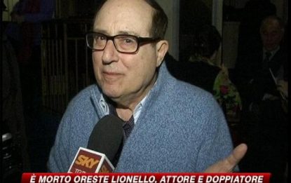 Addio Oreste Lionello, la voce italiana di Woody Allen