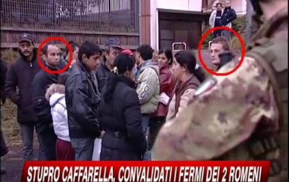 Stupro Caffarella, convalidati i fermi dei 2 romeni