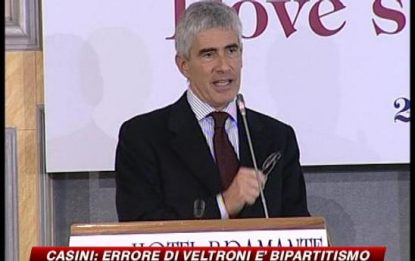 Udc, Casini: "L'errore di Veltroni è il bipartitismo"
