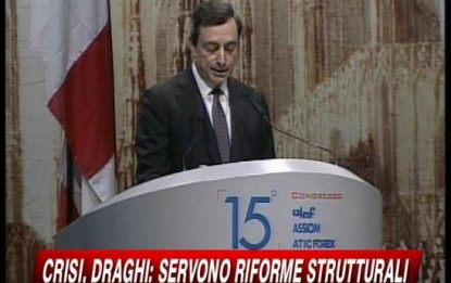 Occupazione, Draghi: "Prepariamoci a 2 anni difficili"