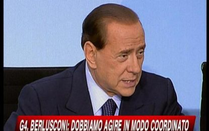 Crisi, Berlusconi: l'Italia sta meglio degli altri