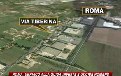 Roma, guida sotto effetto di droga e uccide un romeno