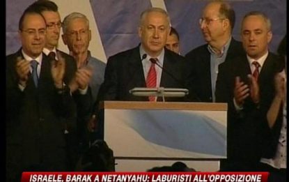 Israele, Barak a Netanyahu: stiamo all'opposizione