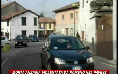 Pavia, è morta l'83enne violentata da un romeno