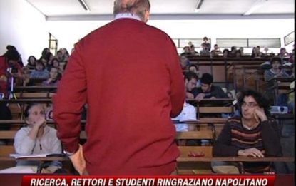Ricerca, rettori e studenti ringraziano Napolitano
