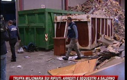 Salerno, truffa milionaria sui rifiuti