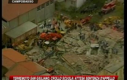 Crollo scuola San Giuliano, attesa sentenza d'Appello
